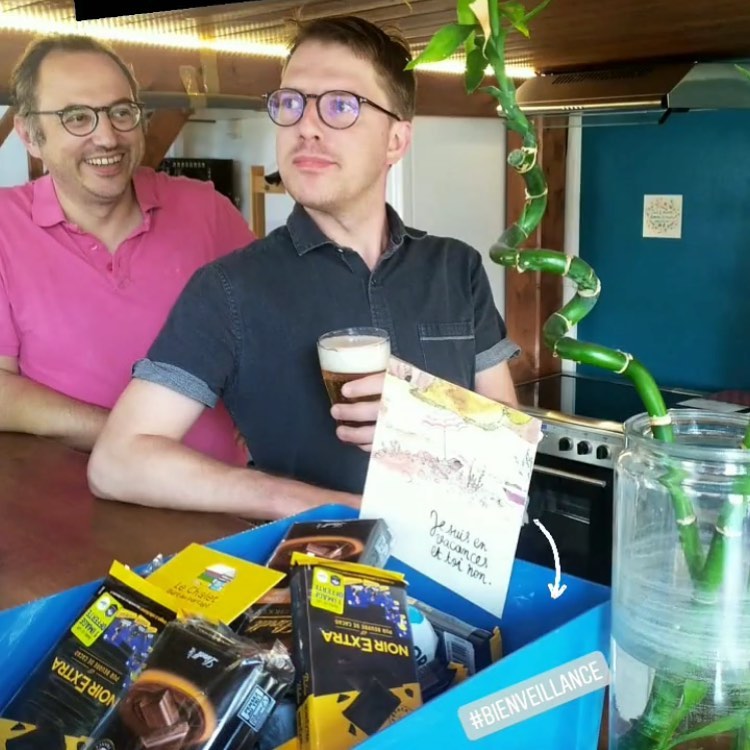 Thomas et Raphaël - Fondateurs du Chalet Coworking
